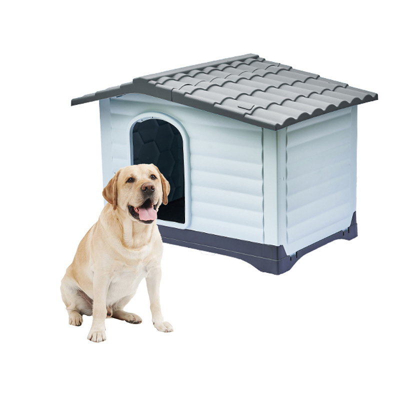 heavy duty durable animal modern luxury xl xxl easybuild waterproof outdoor plastic dog kennel for dogs outside