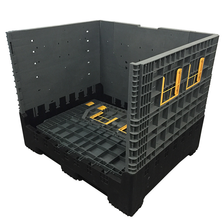 1200x1000x1000mm Box Pallet Plastic Box Pallet Racking