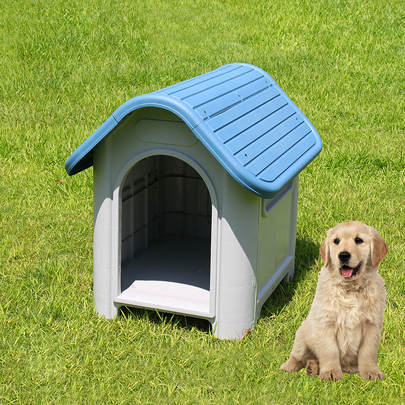 Custom Garden Portable Insulated Plastic Dog Weatherproof Indoor Outdoor Animal Shelter House Kennel