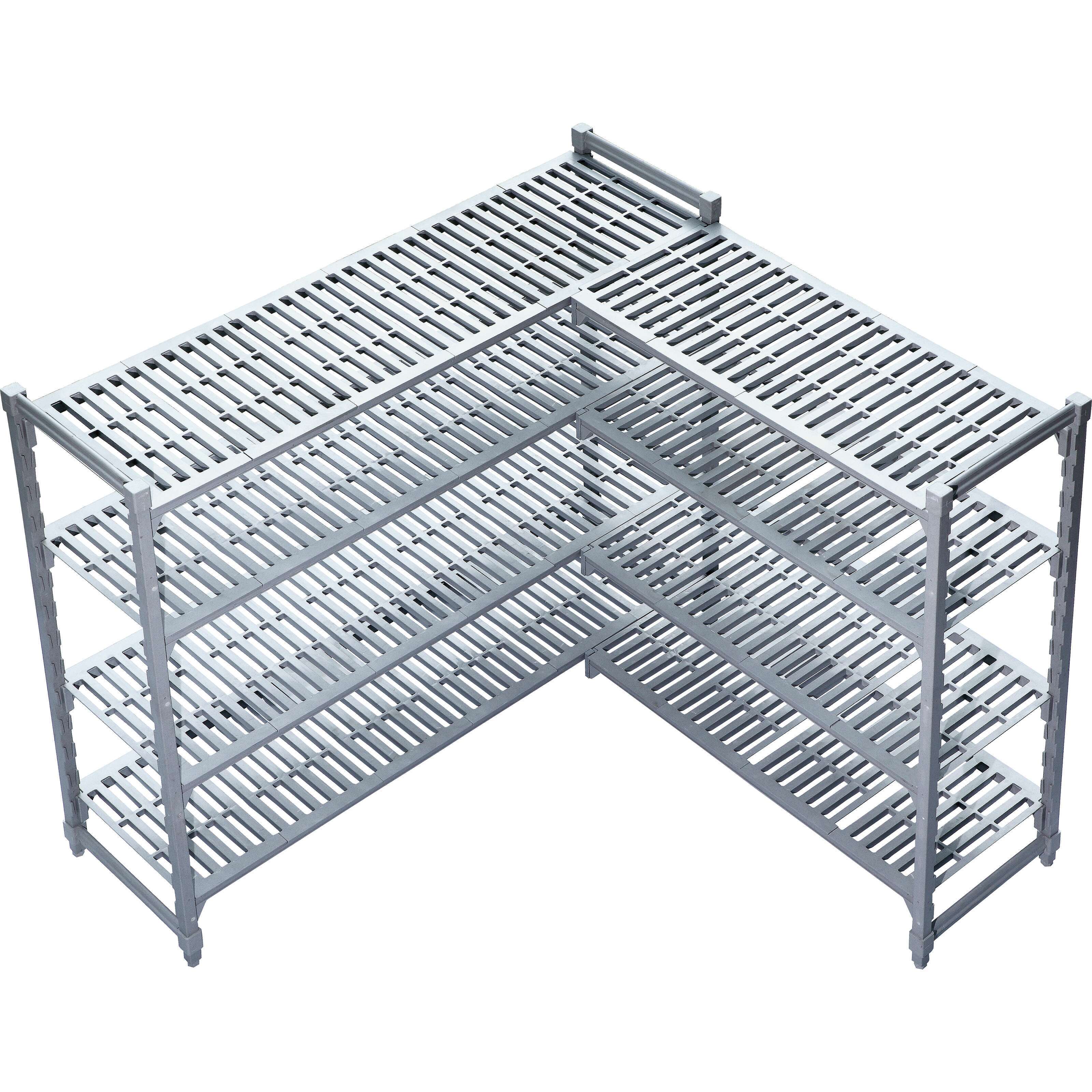 customized NSF environmental durable stable Modular Freezer 4 8 tiers food storage plastic coolroom shelving for cold room