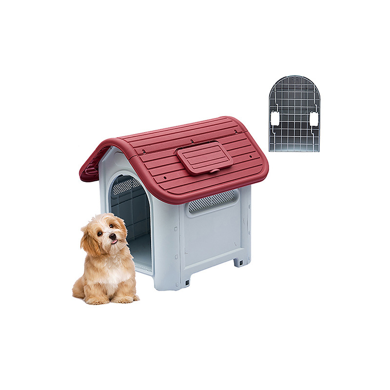 Modern Luxury Puppy Durable Xl Large Easy Assembly Waterproof Plastic Dog Kennel House Outside Outdoor Indoor