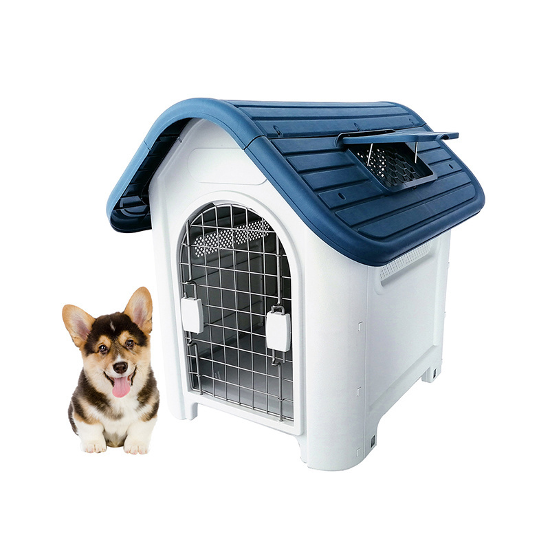 Modern Luxury Puppy Durable Xl Large Easy Assembly Waterproof Plastic Dog Kennel House Outside Outdoor Indoor