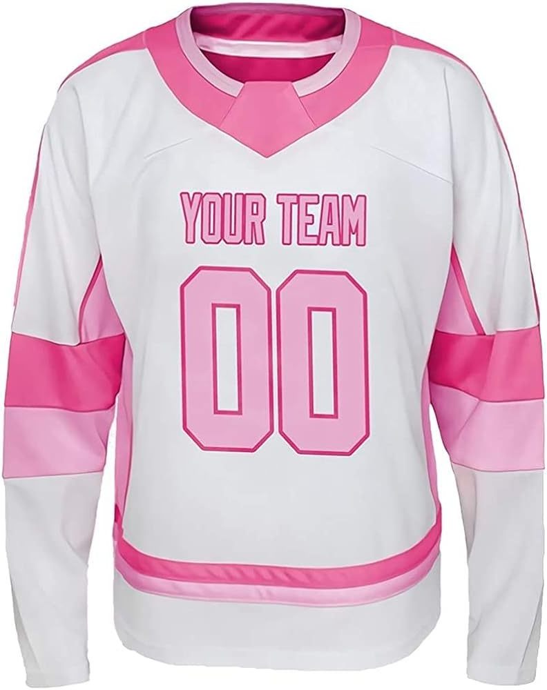 2023 OEM LOW MOQ Professional Polyester Customized Embroidery Tackle Twill Ice Hockey Jersey