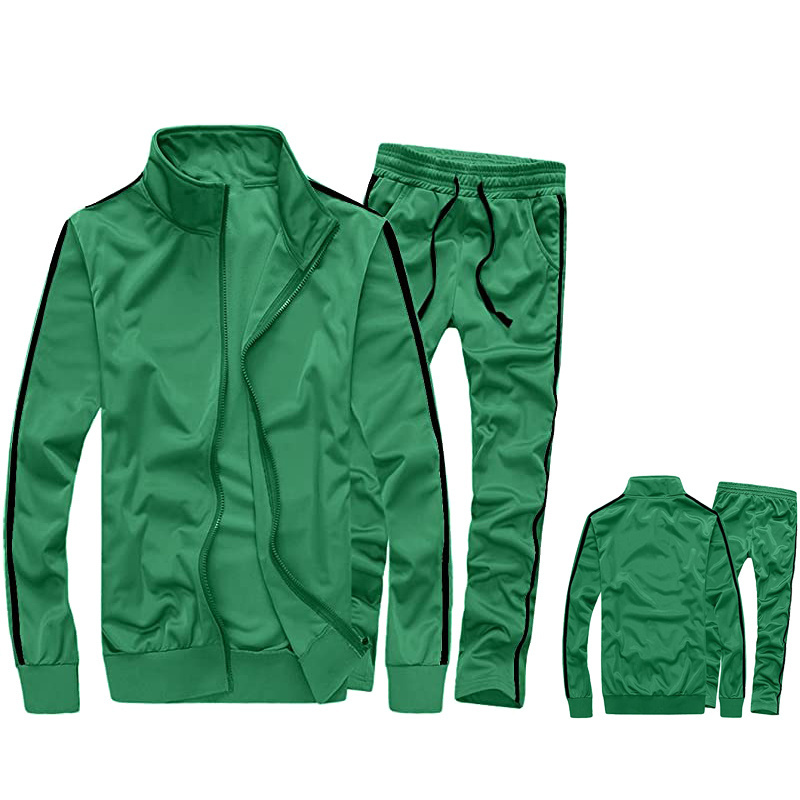 Custom Logo Suit Sweatsuit Sets Tracksuit Mens Sport Jogging Tracksuits Set Plain Soccer Tracksuit