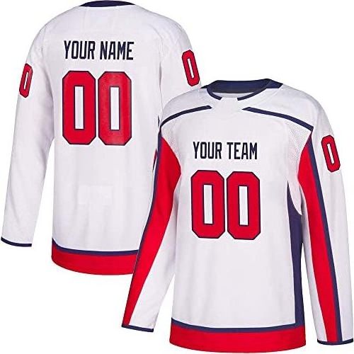 2023 OEM LOW MOQ Professional Polyester Customized Embroidery Tackle Twill Ice Hockey Jersey