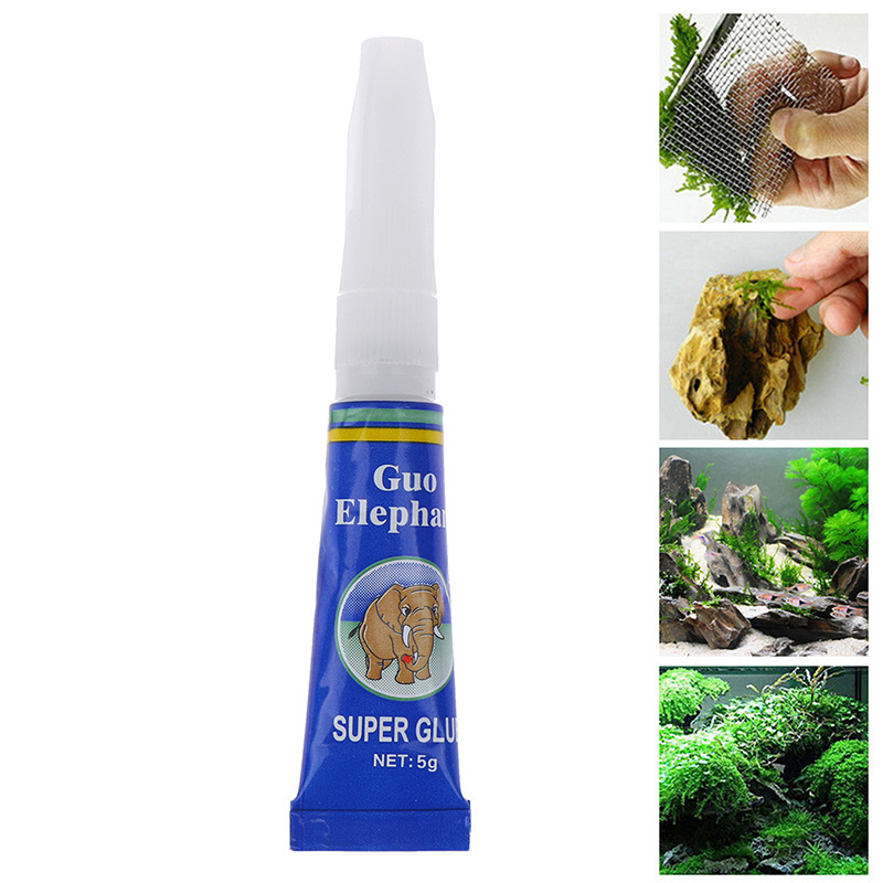 Aquarium Moss Glue Water Plants Glue Fish Tank Coral Reef  Ornaments  Fish Tank Landscaping Moss Glue