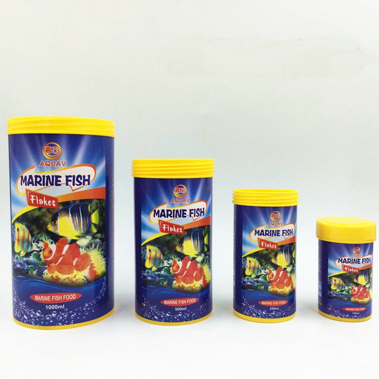 Aquarium Fish Feed Food Tropical Fish Marine Ornamental Fish Small Goldfish Koi Flakes Feeding Food