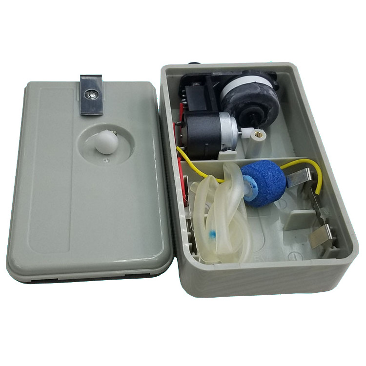 Ultra Silent Aquarium Air Pump air compressor Battery Operated Oxygen Airpump Single Outlet 1.5W Fish Accessories