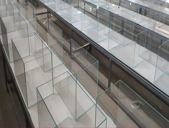 Custom Large Wholesale ultra clear glass aquaculture fish tank glass fish tank Aquarium