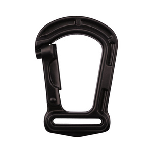 Metal buckle zinc alloy carabiner with hexagon lock for suspension training strap trainer