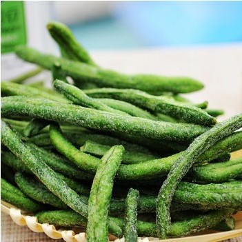 Taiwan Haoqi green beans 68g canned snack food imported snacks wholesale store supply vegetables and fruits dried green beans