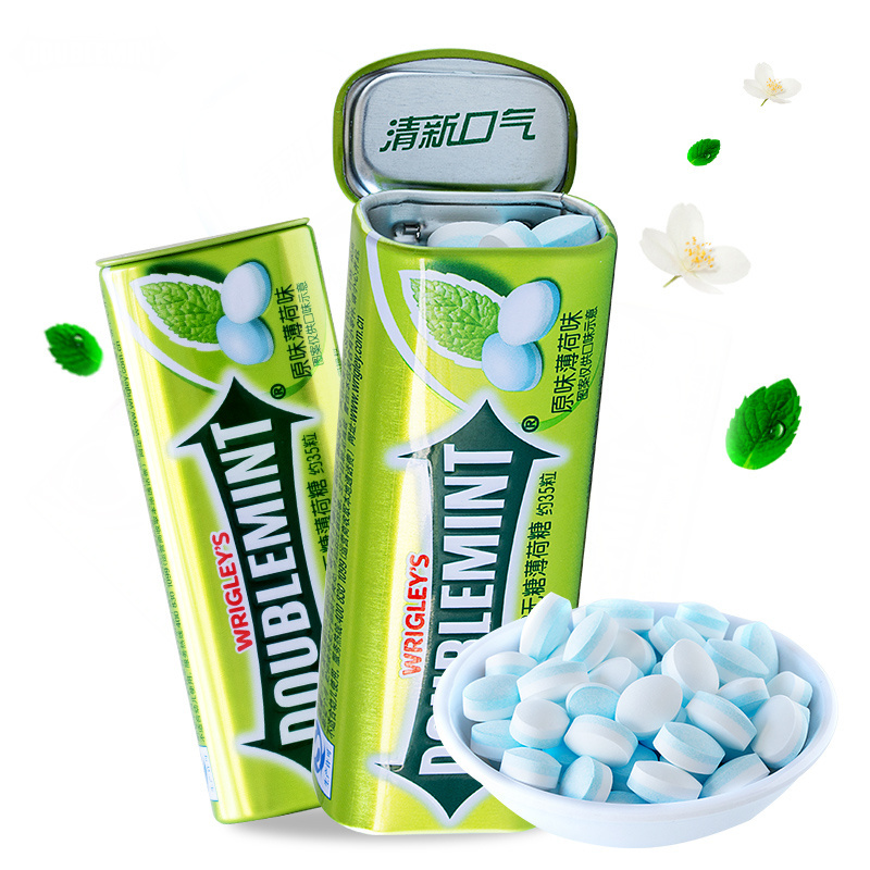 candy wholesalers Strawberry Mints/Ice lemon mint doublemint Chewing Gum 23.8G