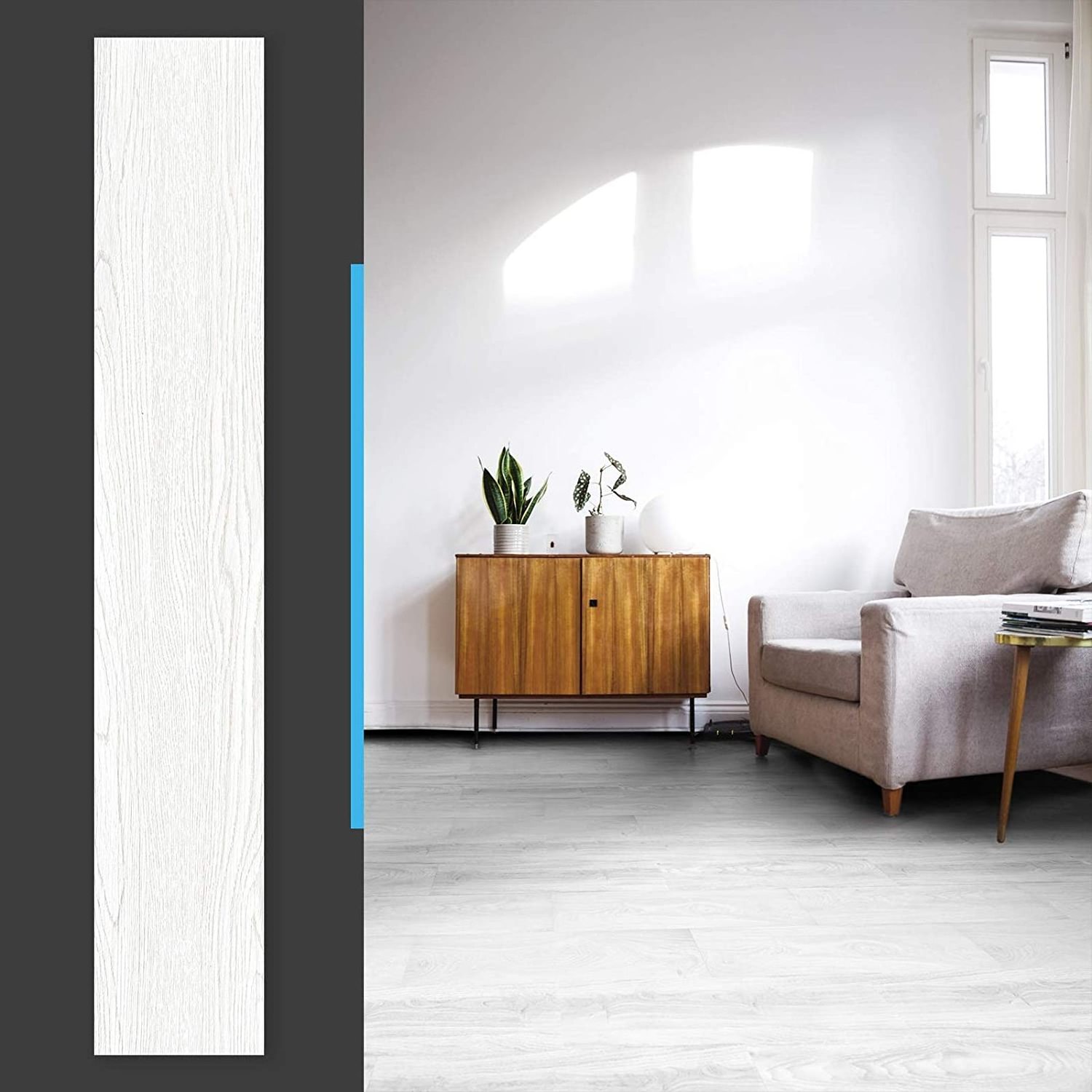 Luxury Vinyl Plank Easy Maintenance PVC plastic Flooring Peel Stick Installation Quality Vinyl decor floor