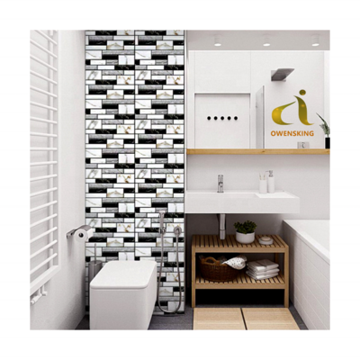 Peel and Stick Wall Tile Kitchen Bathroom Backsplash Tile 3D Wallpaper indoor wall deco sticker wallpaper