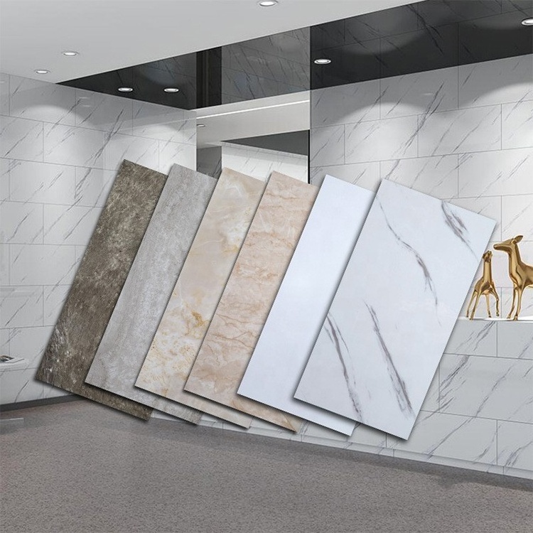 Marble wall sticker waterproof thickened room background PVC wall decorative plastic wall panels