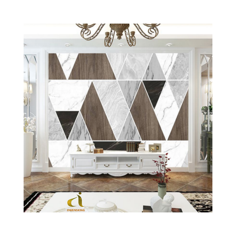 Geometric modern line 3d PVC Wallpaper Geometric Abstract Arc Line foam wallpaper 3d