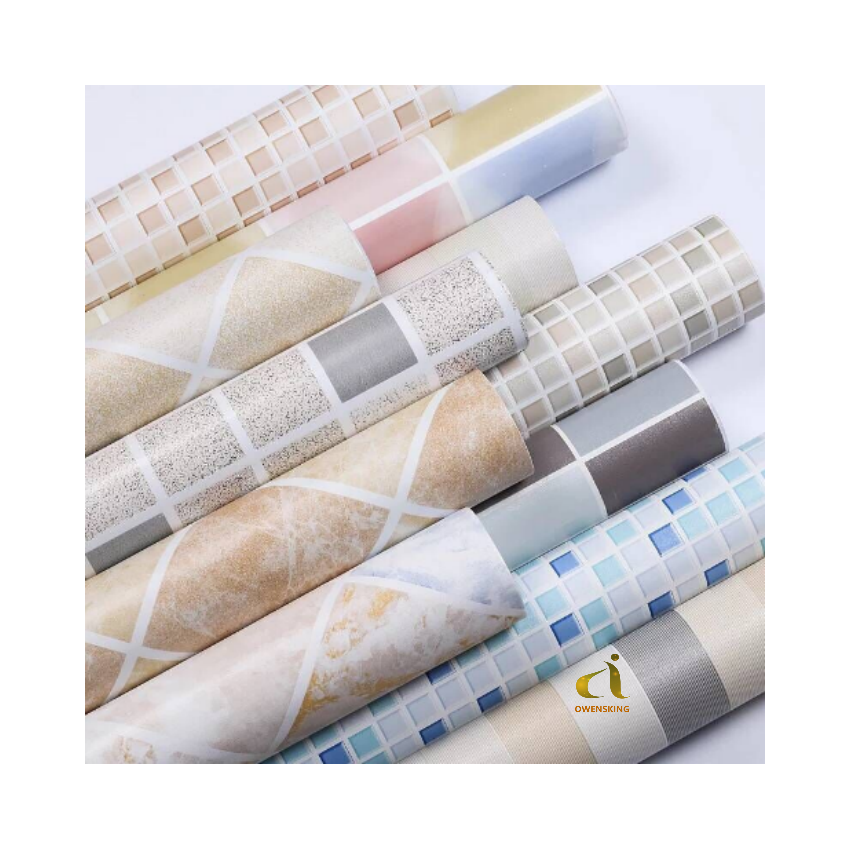 Modern Wall Pvc Self-Adhesive Home Decoration Peel And Stick Rolls 3D Wallpaper