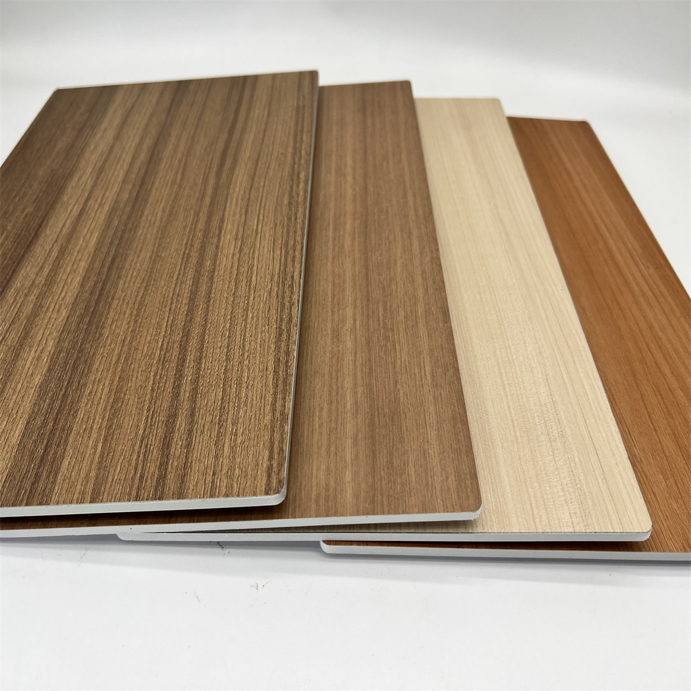 3mm/4mm ACP Aluminum exterior composite wall siding wooden grain aluminum composite panel