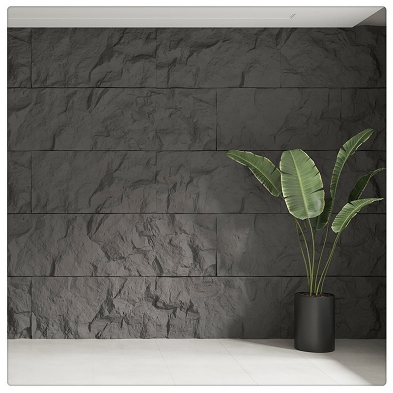 Hot selling pu Culture stone Interior and exterior wall decoration mushroom pu wallboard