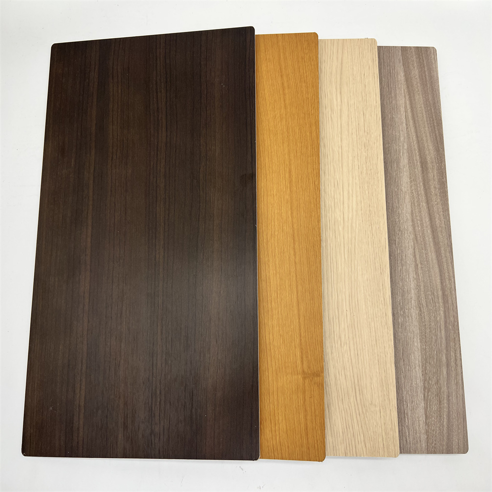 3mm/4mm ACP Aluminum exterior composite wall siding wooden grain aluminum composite panel