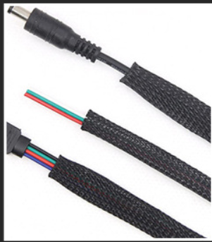 High Quality Factory Supplied new energy Cable Lot Sleeving Sheathing 10m PET Expandable Braided Sleeve cable protection sleeve