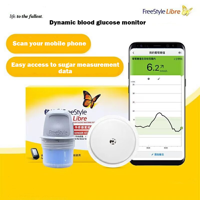 Cheap Price continuous 24hour abbott libre1 blood glucose meter With App