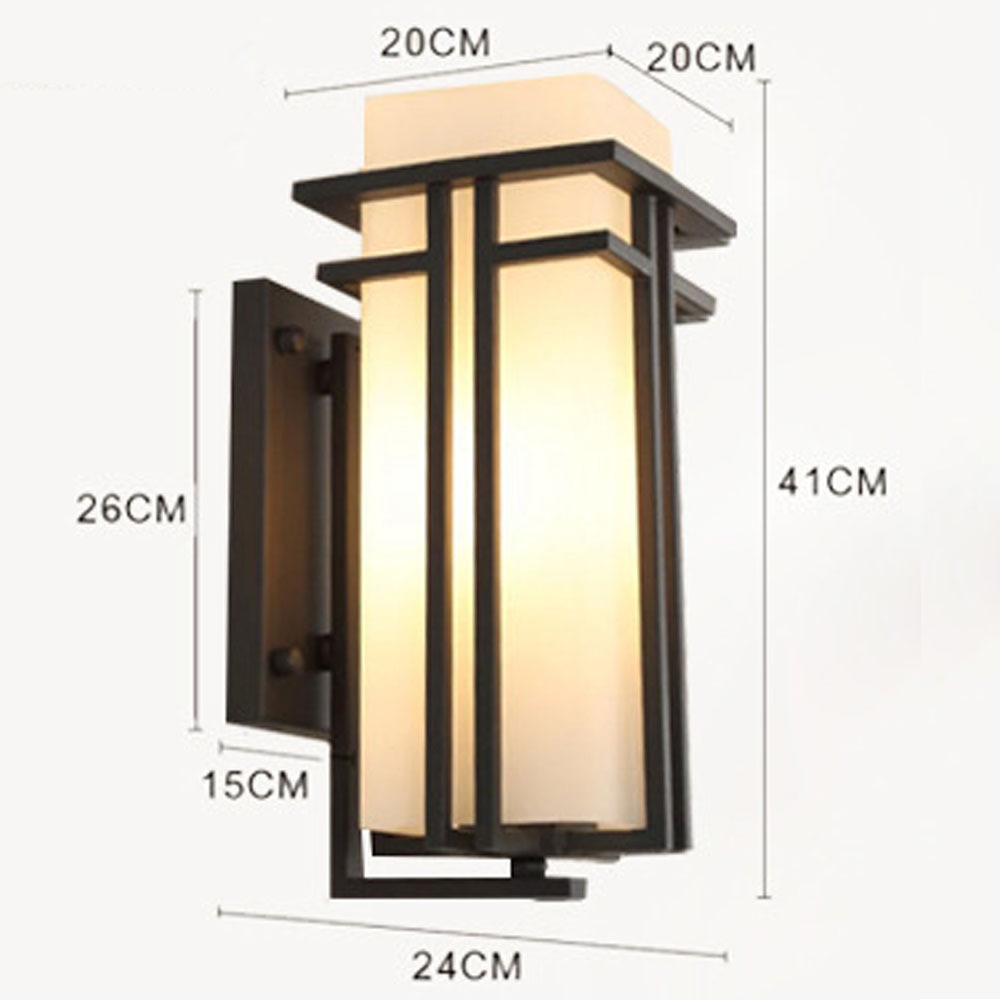 Hot sale Outdoor Wall Light 41cm Long Led Wall Mounted IP65 Waterproof Garden LED Wall Lamp Lights in Outside