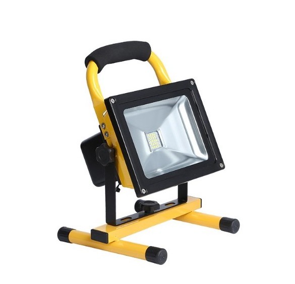 Hot 30w LED Flood Light Portable Outdoor Spotlight Searchlight Battery Rechargeable LED Floodlight