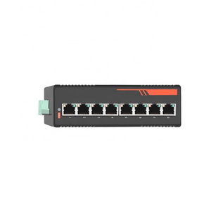 Unmanaged 8 RJ45 Ports Full 10/100Mbps Industrial Ethernet POE Network Switch Switcher