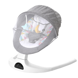 The new standard baby swing high chair is timed with music  and 2 gear backrest baby swing electric baby rocker