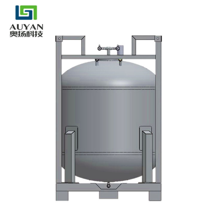 1000L removable electrolyte stainless steel IBC tote tank