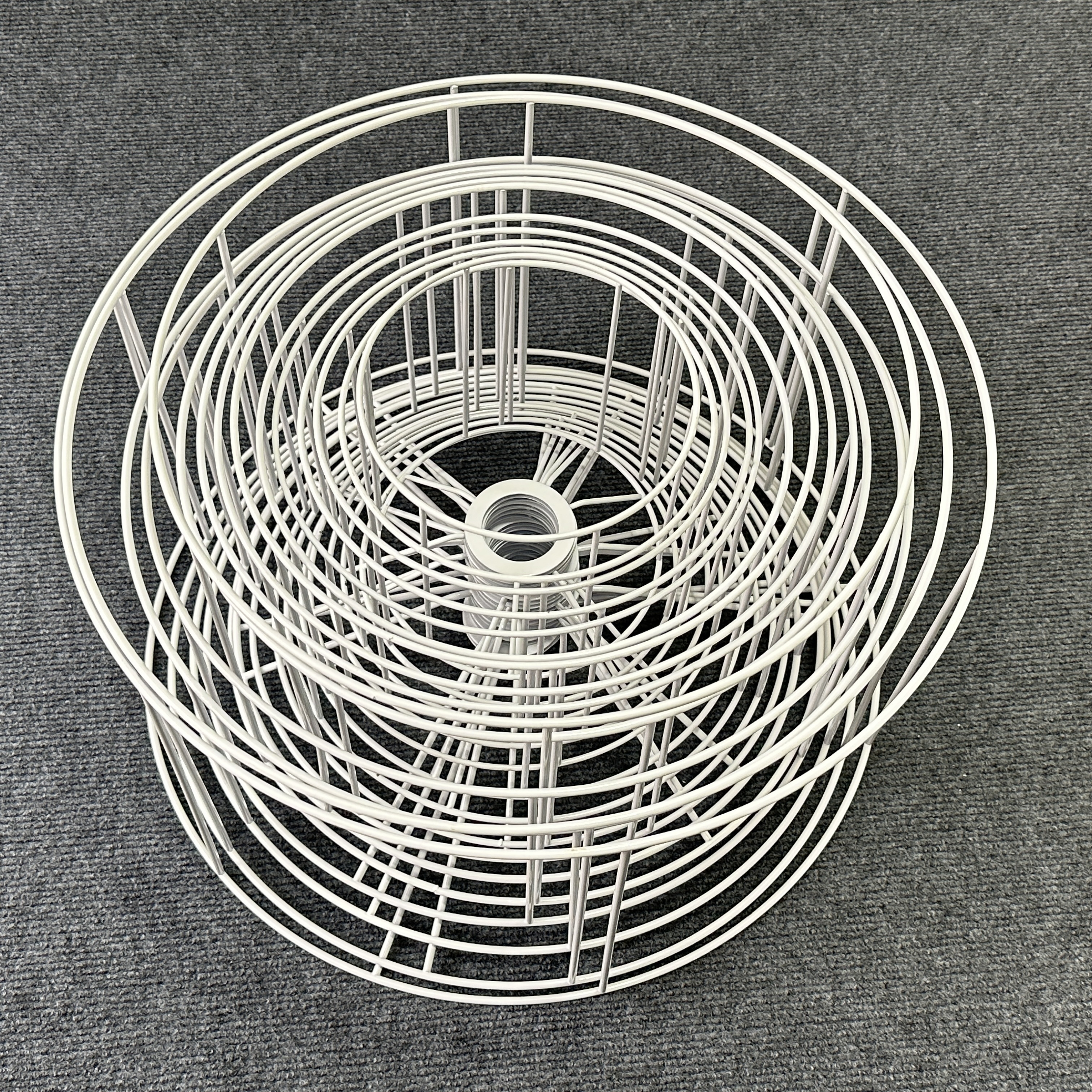 Factory Direct Sales Round Iron Frame Set Drum Wire Ring Lampshade Frames