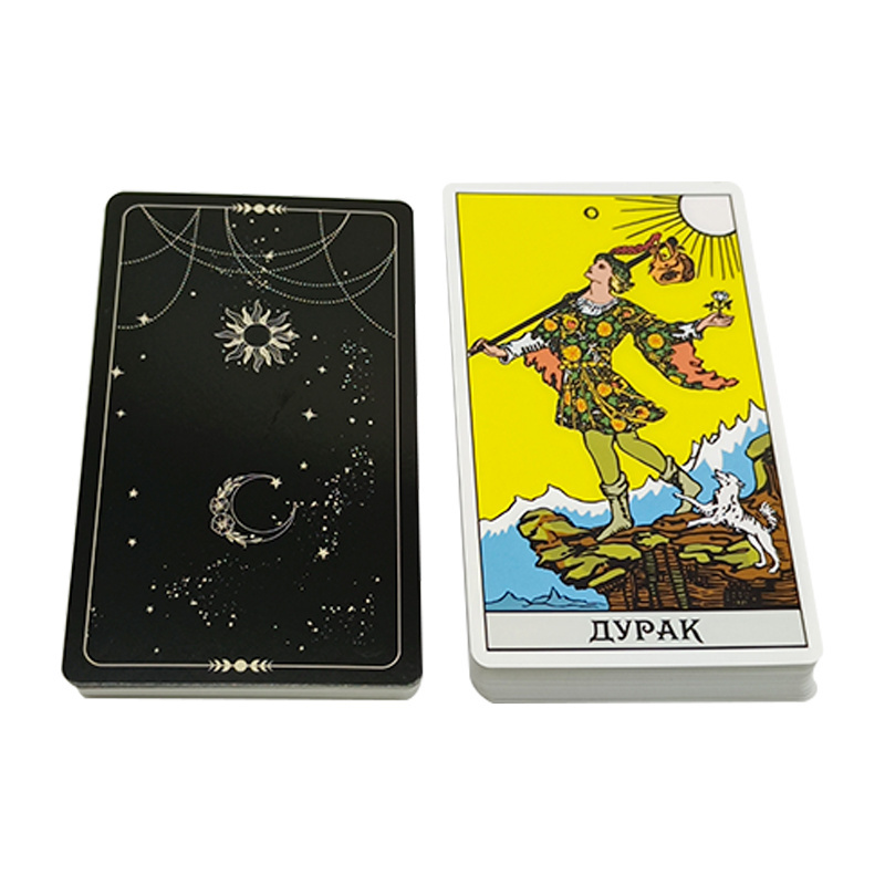 High Quality Factory Wholesale Printing Affirmation Cards Paper Oracle Deck Design Custom Tarot Cards With Guidebook