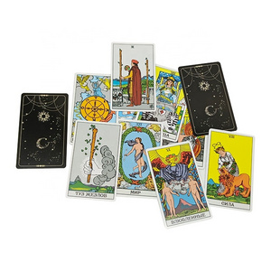 High Quality Factory Wholesale Printing Affirmation Cards Paper Oracle Deck Design Custom Tarot Cards With Guidebook