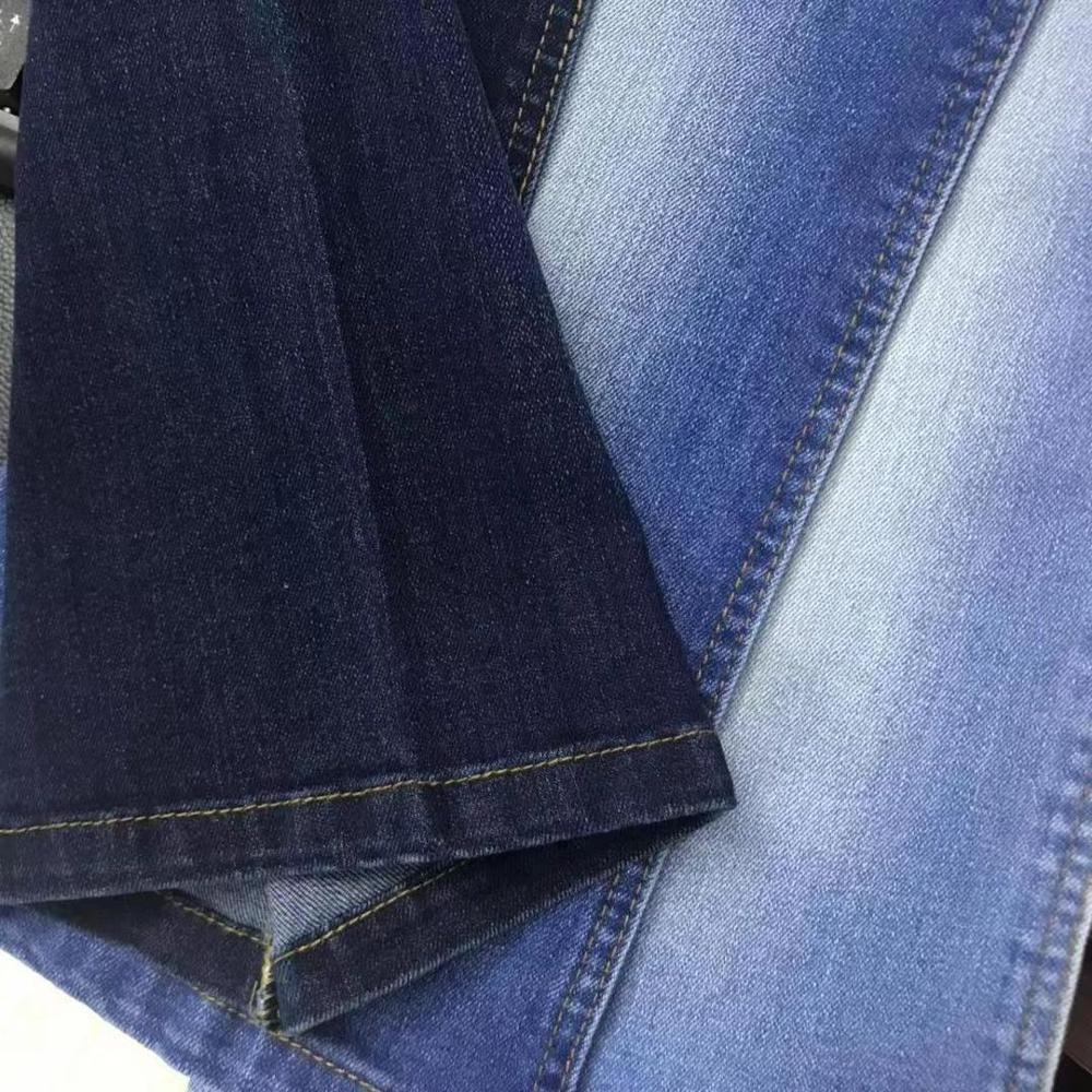 wholesale clothing fabric/78 cotton 20 polyester 2 spandex twill fabric for denim jeans