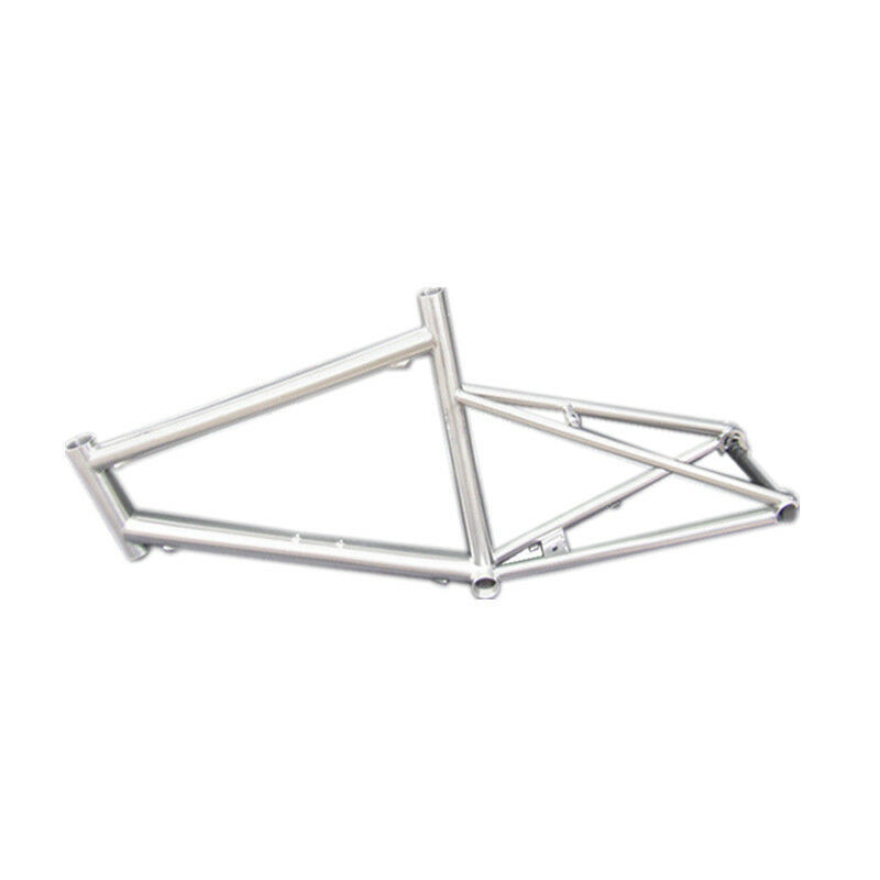 custom 410-440mm Titanium  mini velo frame  bike frame with 20