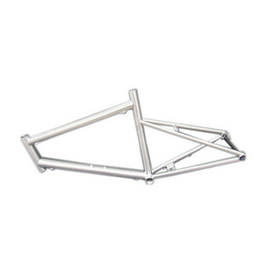 custom 410-440mm Titanium  mini velo frame  bike frame with 20" wheelsize bike frame