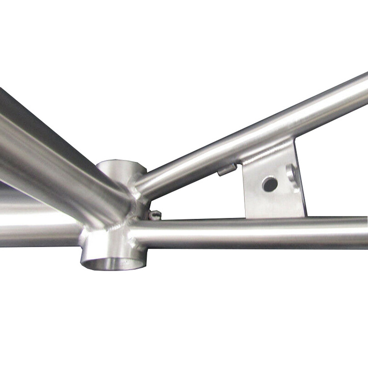 custom 410-440mm Titanium  mini velo frame  bike frame with 20