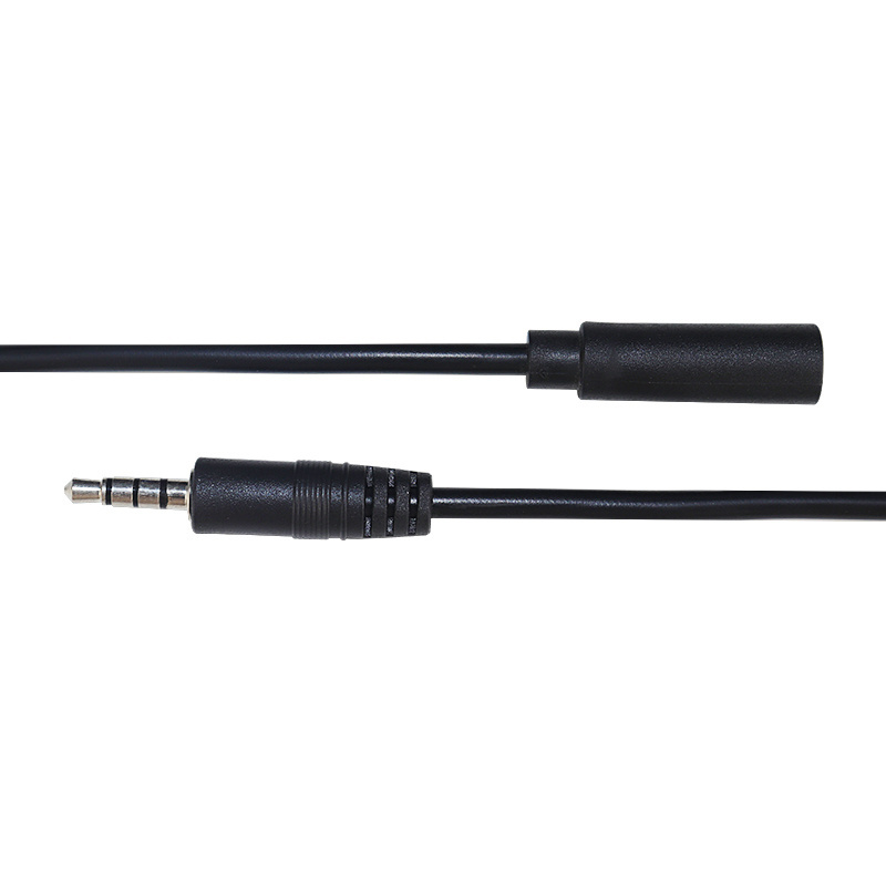 Premium 3.5mm jack 4-pole auxiliary cable 3.5mm car mobile speaker cable phone audio auxiliary cable