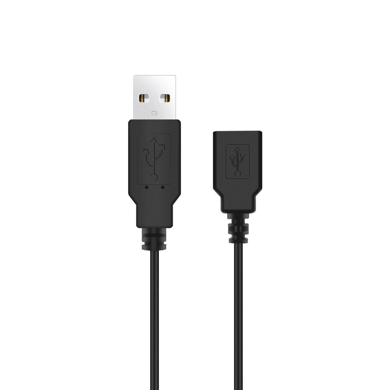 Factory in stock USB 2.0 Male to Female Plug OD 4.0mm Cable High-Speed USB 2.0 A to A Extension Data Cable