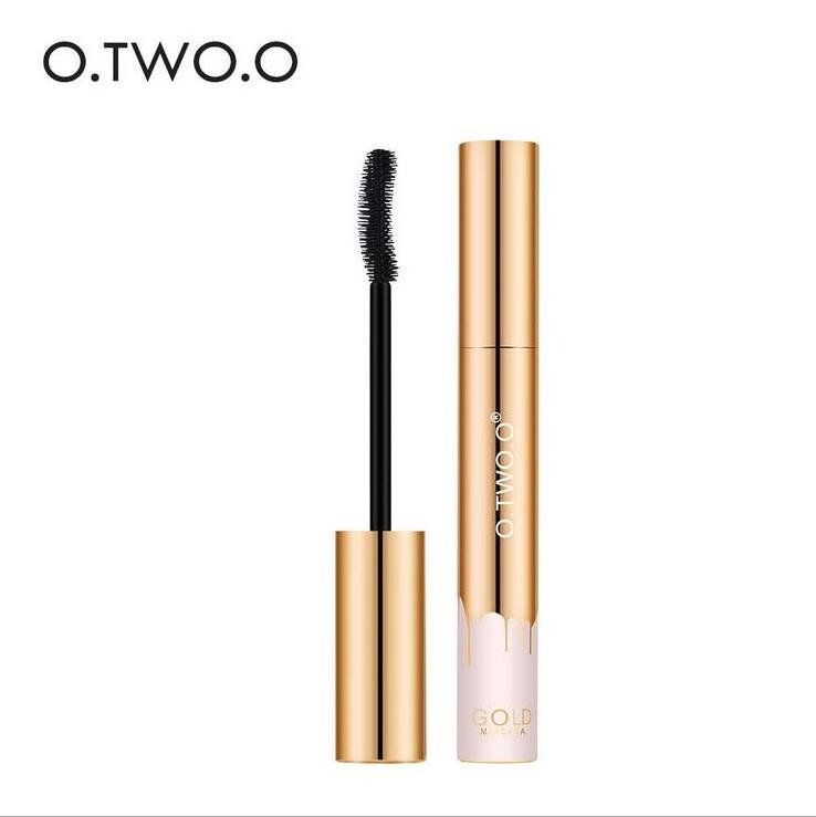 O.TWO.O Mascara Waterproof 4D Silk Fiber Curling Volume Lashes Thick ELengthening Nourish Sticking Eyelash Extension Makeup