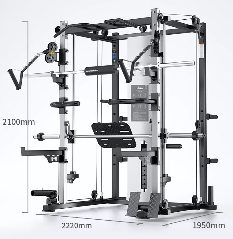 New home Smith frame comprehensive trainer multifunctional frame gym fitness equipment gym equipment smith machine