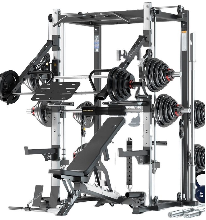 New home Smith frame comprehensive trainer multifunctional frame gym fitness equipment gym equipment smith machine