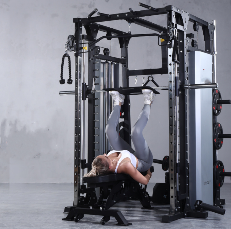 Commercial fitness equipment Smith machine multi-functional trainer fitness machine bench press squat rack