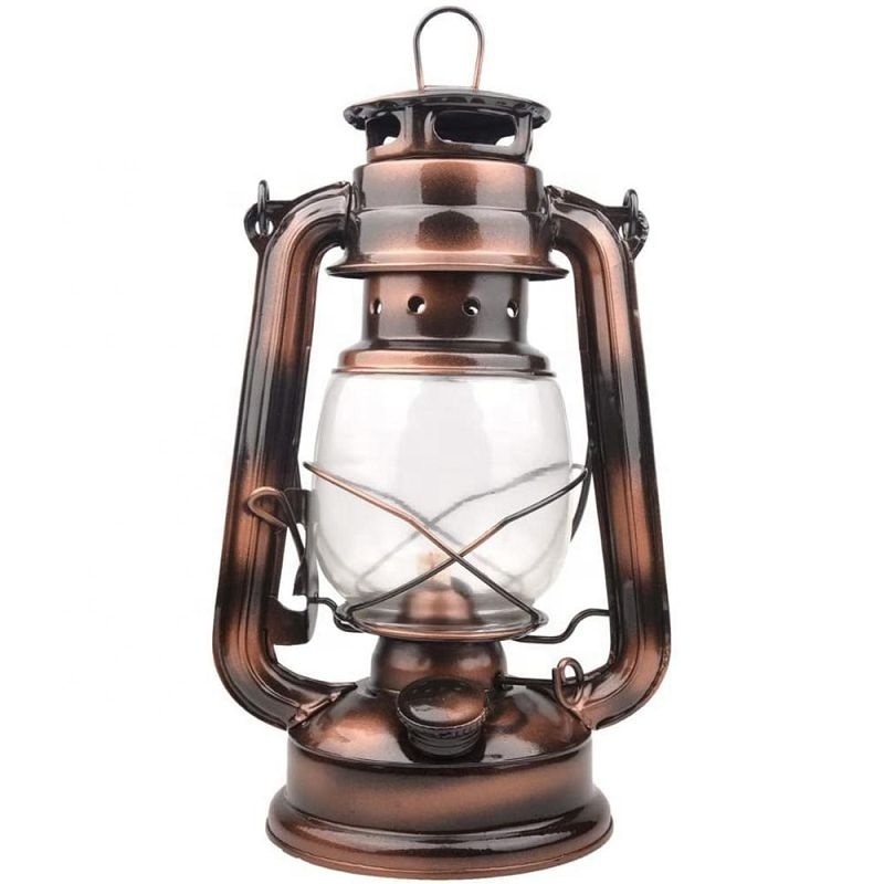 Generic Camping Lantern Vintage Kerosene Lamp Outdoor Camping Burning Lamp Masthead Light Oil Lamp