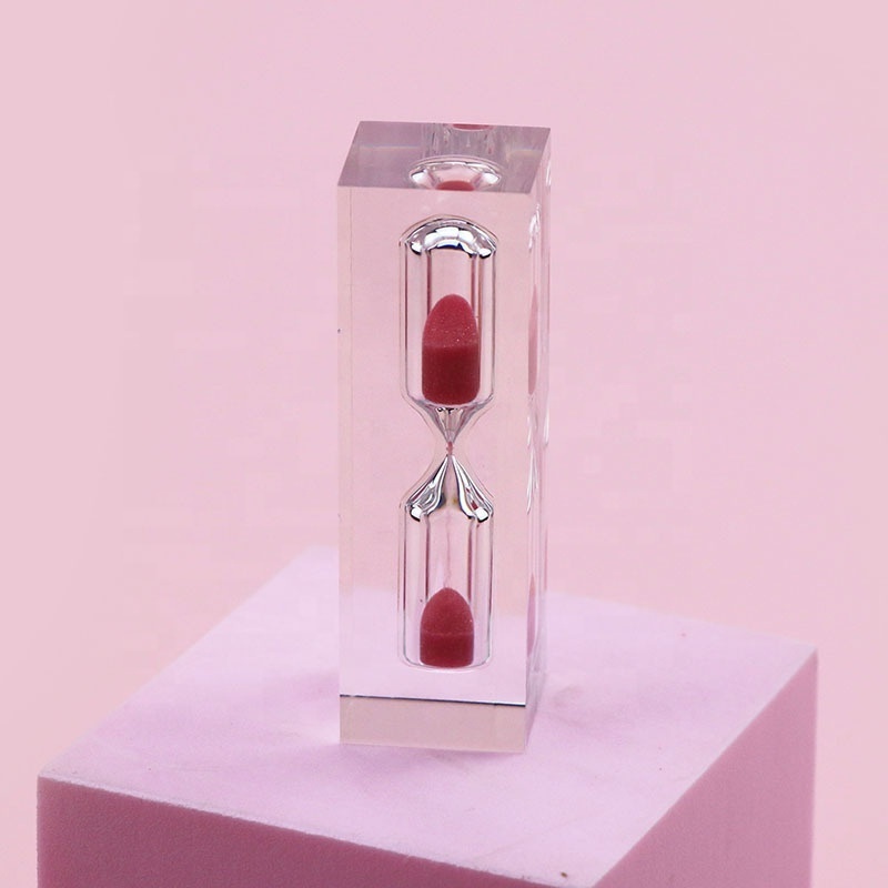 Custom DIY Small Acrylic 1 Hour 24 Hour Hourglass Makeup Sand Timer