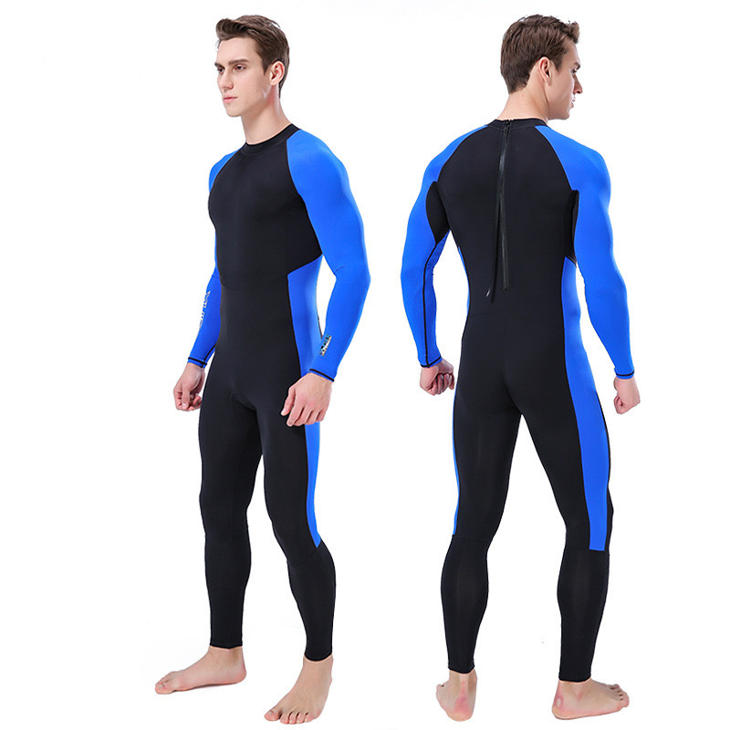 OEM Wholesale Customized 5/4/3mm Neoprene Wetsuit Long sleeved Back Zip Wetsuit Men Surf Scuba Diving suit