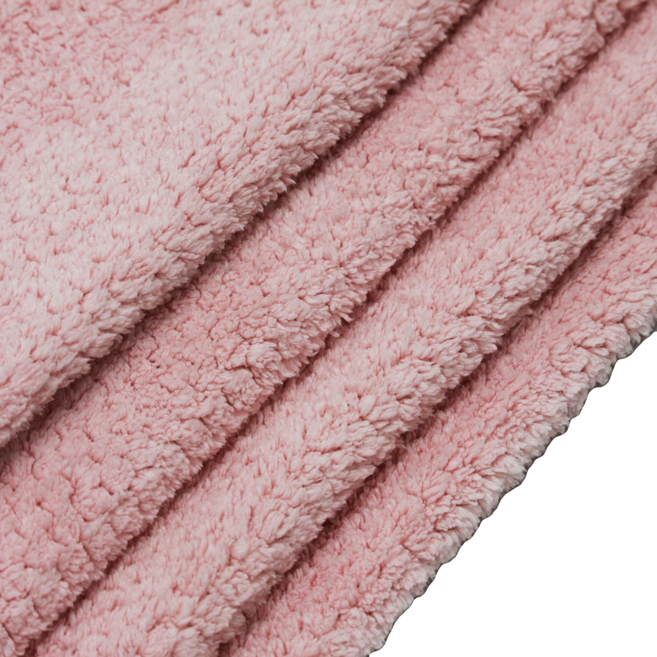 Microfiber warp-knitted jacquard knitting coral velvet fabric can be made of bath towel and face towel