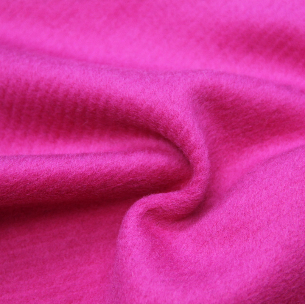 2022 Color Twill Smooth Wool Angora Blend Fabric for Coat