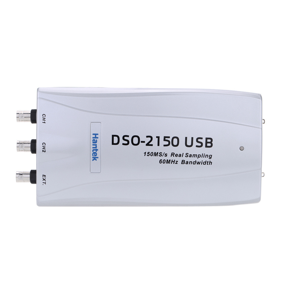 High Accuracy Dual Channel 60MHz 150MSa/s Professional Digital Oscilloscope DSO2150 PC USB Digital Storage Oscilloscope